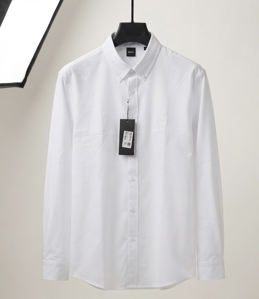 BOSS Regular-Fit Button-Down Shirt in Oxford Cotton 2