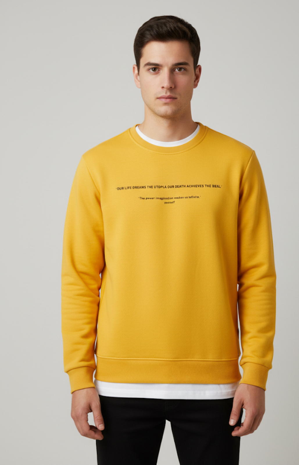 Cotton sweater