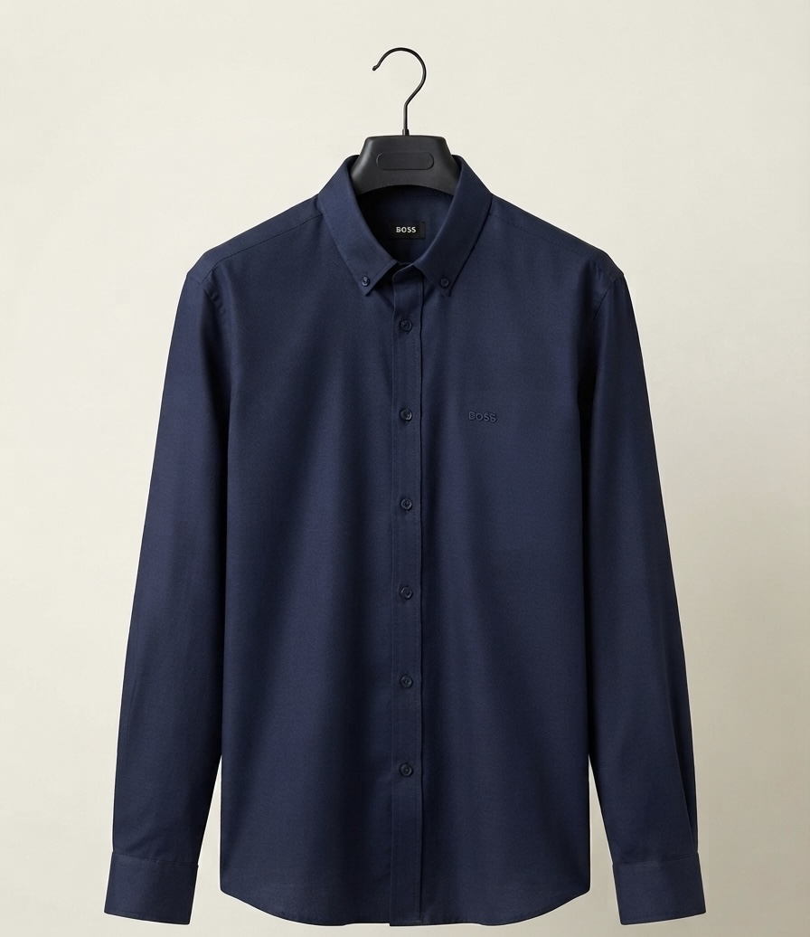 BOSS Regular-Fit Button-Down Shirt in Oxford Cotton 4
