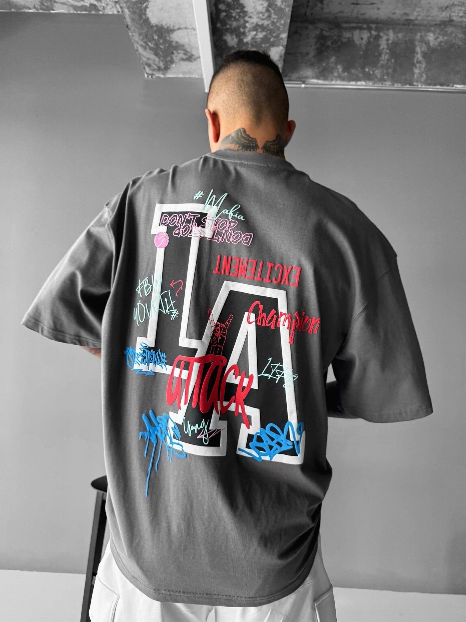 Oversized Graphic tee 7