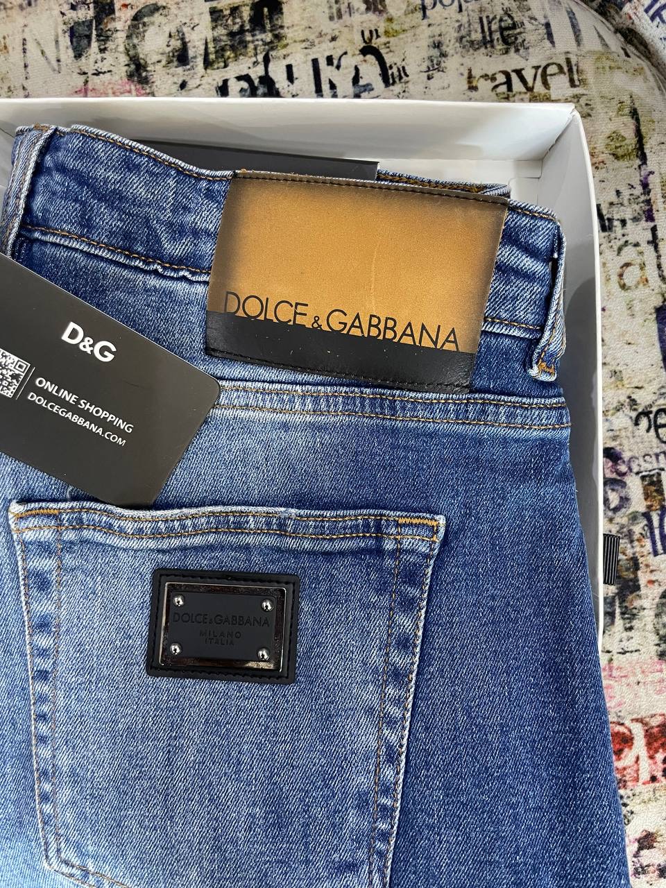 Dolce & Gabbana Regular Fit Denim Jeans 6
